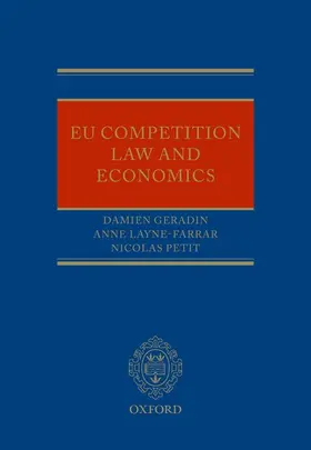 Al / Geradin / Layne-Farrar |  EU COMPETITION LAW ECONOMICS C | Buch |  Sack Fachmedien