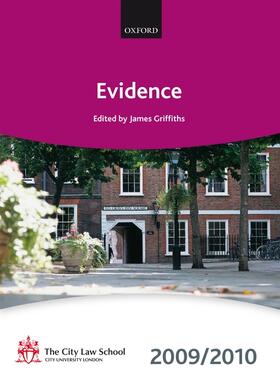 Evidence 2009-2010 | Buch | 978-0-19-956852-9 | sack.de