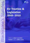 Foster |  Blackstone's EU Treaties & Legislation 2009-2010 | Buch |  Sack Fachmedien