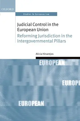 Hinarejos |  JUDICIAL CONTROL EUROPEAN UNION OSEL C | Buch |  Sack Fachmedien
