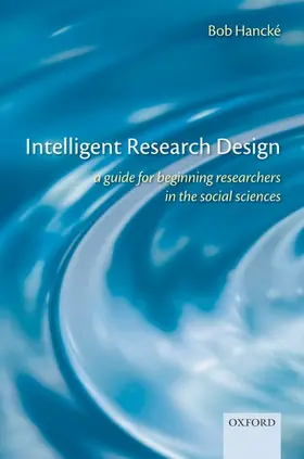Hancke / Hancké |  Intelligent Research Design | Buch |  Sack Fachmedien