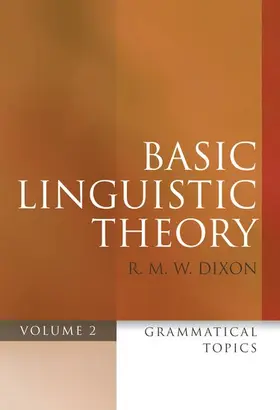 Dixon |  BASIC LINGUISTIC THEORY 2 GRAM TOPICS C | Buch |  Sack Fachmedien