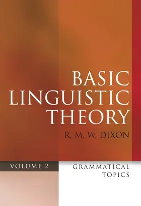 Dixon | Basic Linguistic Theory Volume 2 | Buch | 978-0-19-957108-6 | www.sack.de