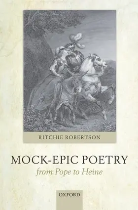 Robertson |  Mock-Epic Poetry from Pope to Heine | Buch |  Sack Fachmedien