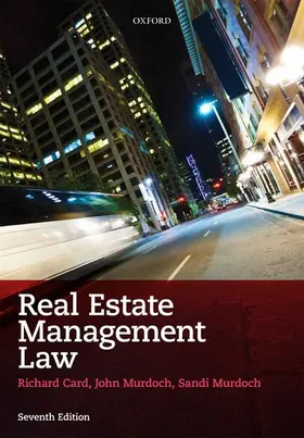 Card / Murdoch |  Real Estate Management Law | Buch |  Sack Fachmedien