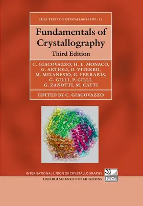 Al / Giacovazzo / Monaco |  FUND CRYSTALLOGRAPHY 3E IUCRTC C | Buch |  Sack Fachmedien