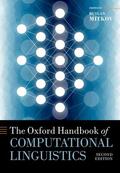 Mitkov |  The Oxford Handbook of Computational Linguistics | Buch |  Sack Fachmedien