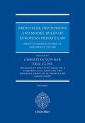 von Bar / Clive |  Principles, Definitions and Model Rules of European Private Law | Buch |  Sack Fachmedien
