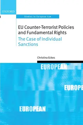 Eckes |  EU COUN TERROR POLICIES FUND RIGH OSEL C | Buch |  Sack Fachmedien