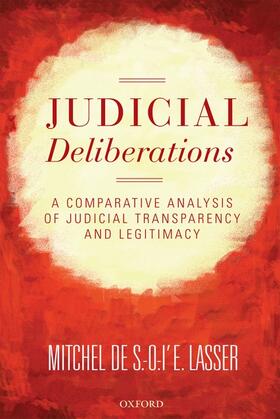 Lasser | JUDICIAL DELIBERATIONS | Buch | 978-0-19-957516-9 | sack.de