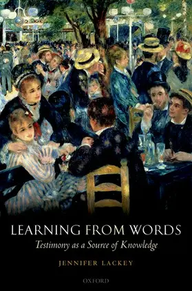 Lackey | Learning from Words | Buch | 978-0-19-957561-9 | sack.de