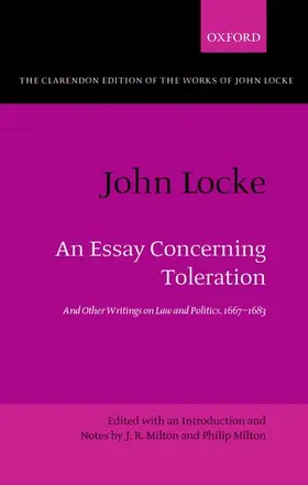 Milton |  John Locke: An Essay concerning Toleration | Buch |  Sack Fachmedien