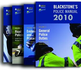 Hutton / McKinnon / Cooper | Blackstone's Police Manuals 2010: Four Volume Set | Medienkombination | 978-0-19-957600-5 | sack.de