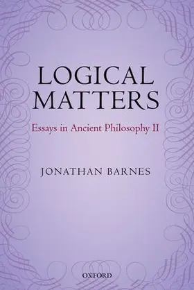Barnes / Bonelli |  Logical Matters | Buch |  Sack Fachmedien