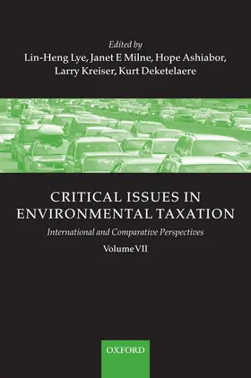 Lye / Milne / Ashiabor |  Critical Issues in Environmental Taxation | Buch |  Sack Fachmedien