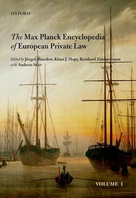 Basedow / Hopt / Zimmermann | Max Planck Encyclopedia of European Private Law | Buch | 978-0-19-957895-5 | sack.de