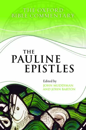 Muddiman / Barton |  The Pauline Epistles | Buch |  Sack Fachmedien