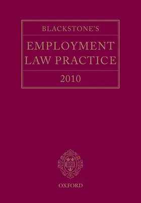 Brown / Forshaw / Korn |  Blackstone's Employment Law Practice 2010 | Buch |  Sack Fachmedien