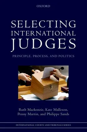 Al / Mackenzie / Malleson |  SELECTING INTERNATIONAL JUDGES ICTS C | Buch |  Sack Fachmedien