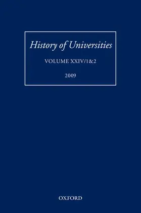 Feingold |  History of Universities | Buch |  Sack Fachmedien