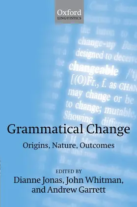 Jonas / Whitman / Garrett |  Grammatical Change | Buch |  Sack Fachmedien
