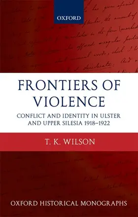 Wilson |  Frontiers of Violence | Buch |  Sack Fachmedien