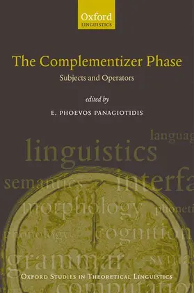 Panagiotidis |  Complementiser Phase | Buch |  Sack Fachmedien