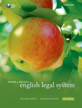 Akhtar / Ward |  Walker & Walker's English Legal System | Buch |  Sack Fachmedien