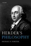 Forster |  Herder's Philosophy | Buch |  Sack Fachmedien