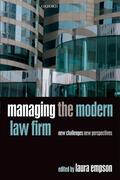 Empson |  Managing the Modern Law Firm | Buch |  Sack Fachmedien