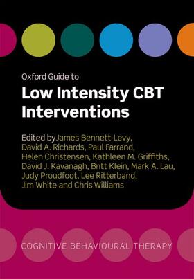 Klein / Bennett-Levy / Farrand | Oxford Guide to Low Intensity CBT Interventions | Buch | 978-0-19-959011-7 | sack.de