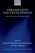 Beall / Guha-Khasnobis / Kanbur |  Urbanization and Development: Multidisciplinary Perspectives | Buch |  Sack Fachmedien