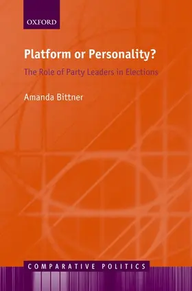 Bittner | Platform or Personality? | Buch | 978-0-19-959536-5 | www.sack.de