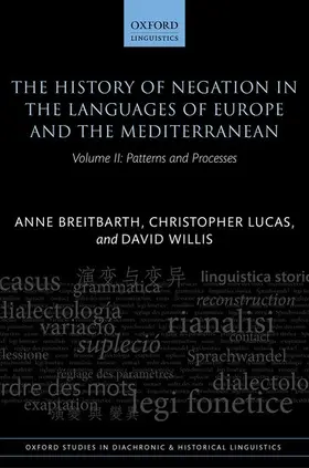 Breitbarth / Lucas / Willis |  The History of Negation in the Languages of Europe and the Mediterranean | Buch |  Sack Fachmedien