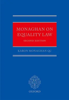 Monaghan QC |  MONAGHAN ON EQUALITY LAW 2E C | Buch |  Sack Fachmedien