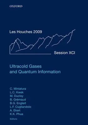 Miniatura / Kwek / Ducloy |  Ultracold Gases and Quantum Information | Buch |  Sack Fachmedien