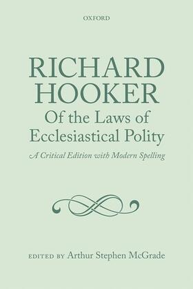 McGrade | Richard Hooker of the Laws of Ecclesiastical Polity Three Volume Set | Buch | 978-0-19-960495-1 | sack.de