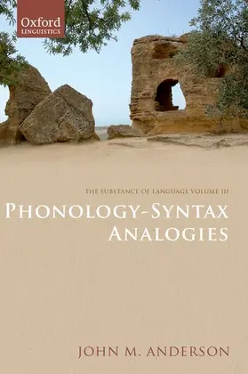Anderson |  Phonology-Syntax Analogies | Buch |  Sack Fachmedien