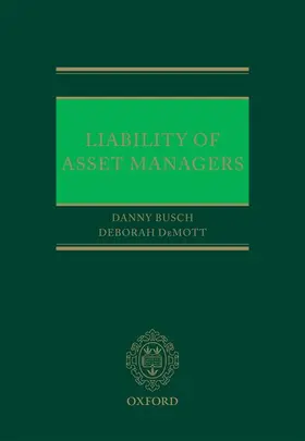Busch / DeMott |  Liability of Asset Managers | Buch |  Sack Fachmedien