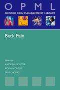 Chong / Cregg / Souter |  Back Pain | Buch |  Sack Fachmedien