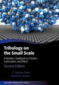 Mate / Carpick |  Tribology on the Small Scale | Buch |  Sack Fachmedien