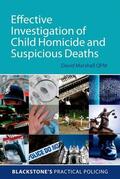 Marshall / Marshall QPM |  Effective Investigation of Child Homicide and Suspicious Deaths | Buch |  Sack Fachmedien
