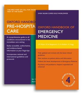 Wyatt / Illingworth / Graham |  Oxford Handbook of Emergency Medicine and Oxford Handbook of Pre-Hospital Care Pack | Buch |  Sack Fachmedien