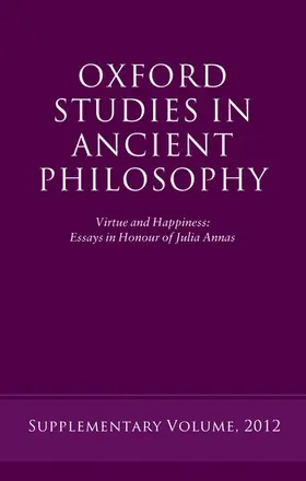 Kamteka / Kamtekar |  Virtue and Happiness | Buch |  Sack Fachmedien