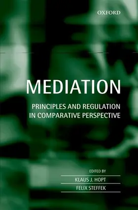 Hopt / Steffek |  Mediation | Buch |  Sack Fachmedien
