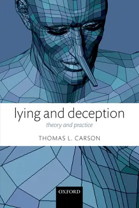 Carson |  Lying and Deception | Buch |  Sack Fachmedien