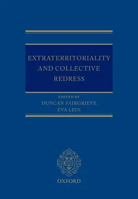 Fairgrieve / Lein |  Extraterritoriality and Collective Redress | Buch |  Sack Fachmedien