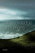 Cassam |  Self-Knowledge for Humans | Buch |  Sack Fachmedien