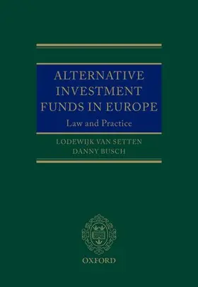 Setten / Van Setten / Busch |  ALT INVESTMENT FUNDS EUROPE OEUFR | Buch |  Sack Fachmedien
