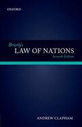 Clapham |  Brierly's Law of Nations | Buch |  Sack Fachmedien